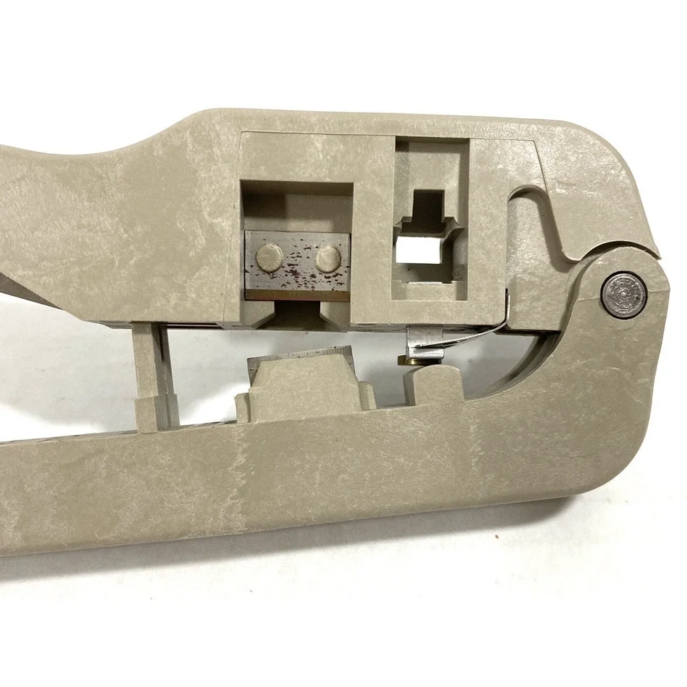 Vintage Archer Modular Crimping Tool Telephone Parts Cat No 279-388 Gray Plastic